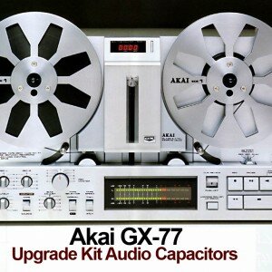 Akai GX-77 Upgrade Kit Audio Capacitors.