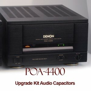 Denon POA-4400 / A Upgrade Kit Audio Capacitors