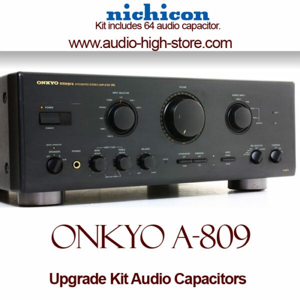 Onkyo A-809 Upgrade Kit Audio Capacitors